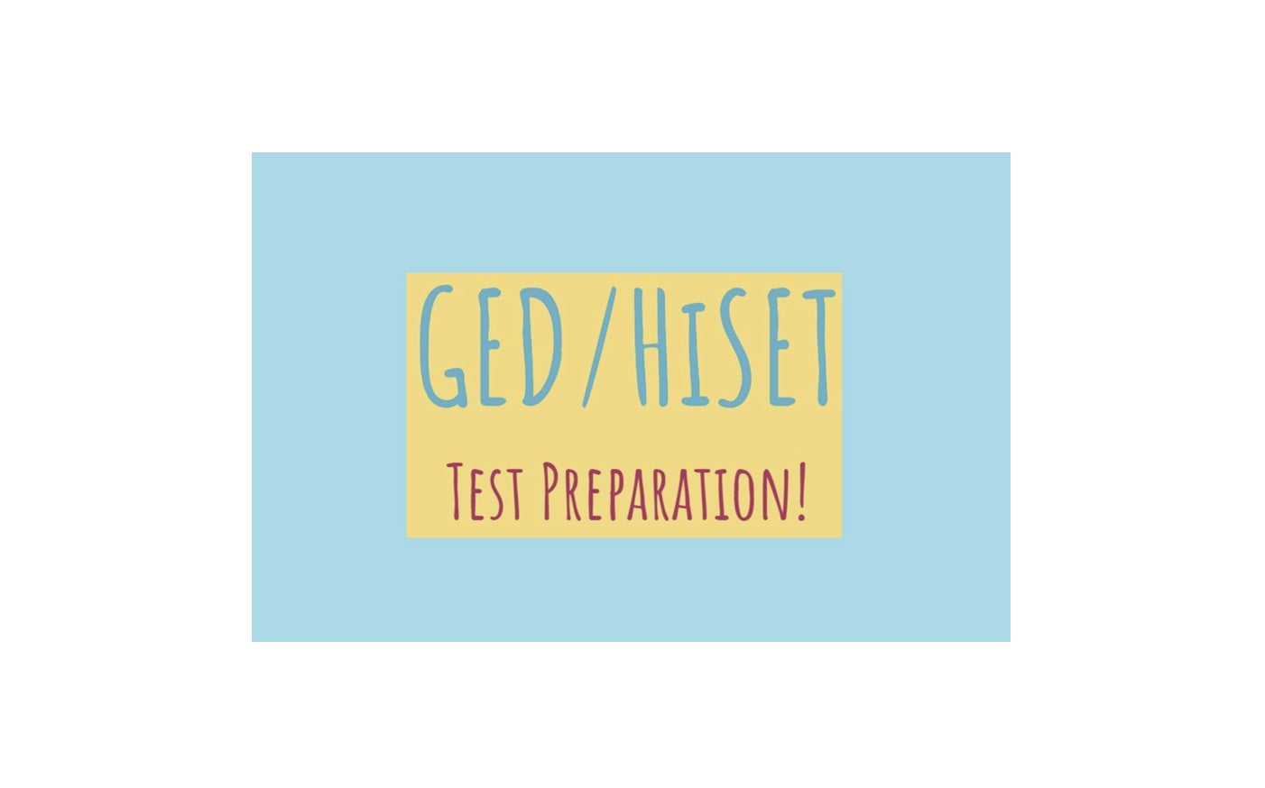 GED / HiSet Test Prep
